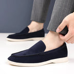 Luksus ruskindsloafers