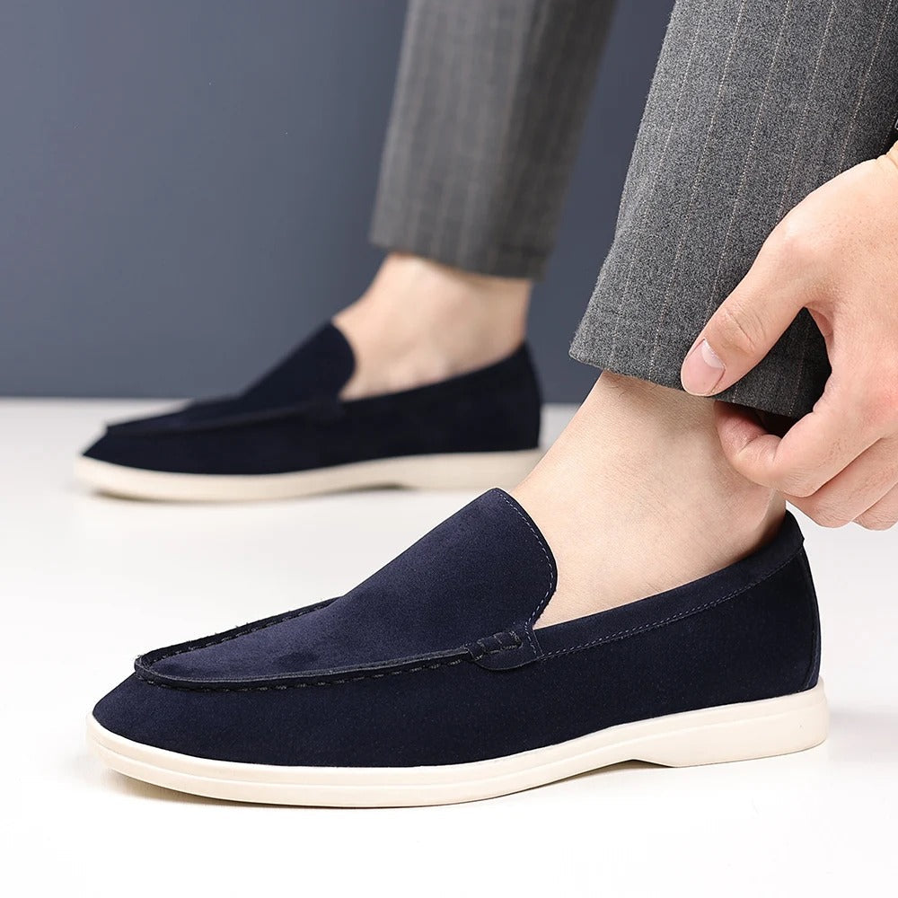 Luksus ruskindsloafers