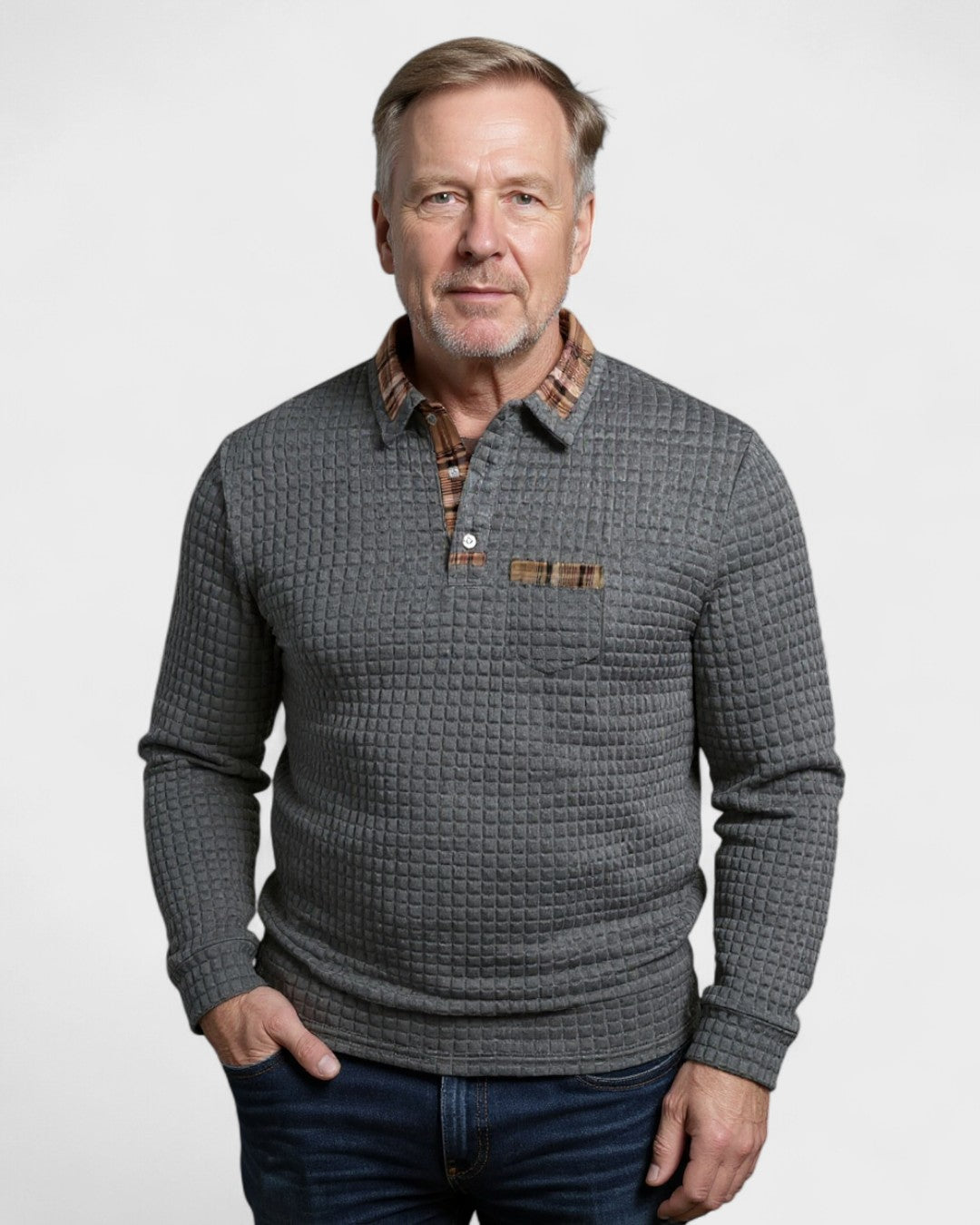 Mads™ | Polo med striber