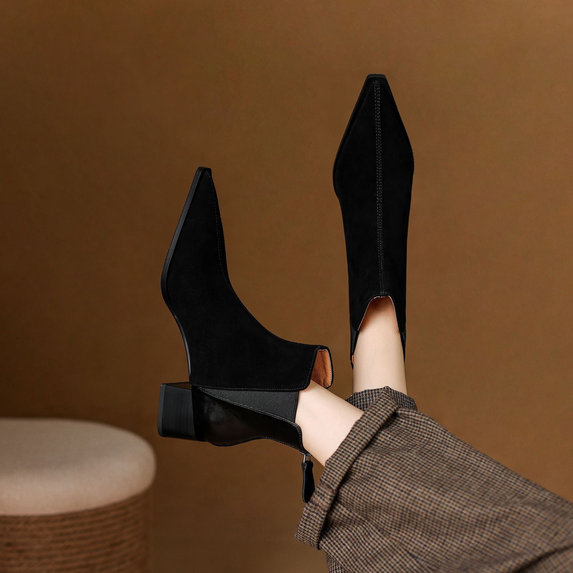 Nela™ | Luksuriøse ankelstøvler