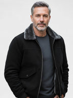 Norbert™ | Bomberjakke med kunstfleecekrave