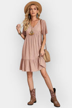 Rikke | V-hals kjole