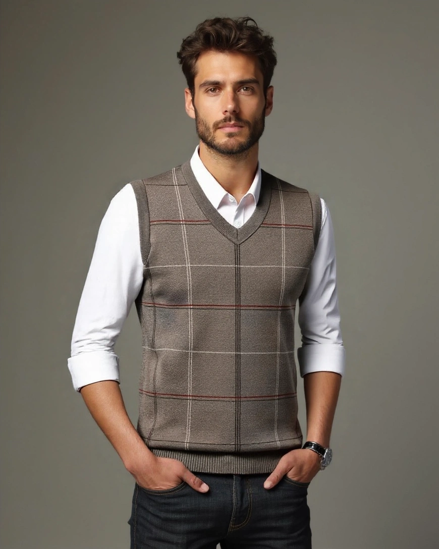 Ruben™ | Rutig Vest
