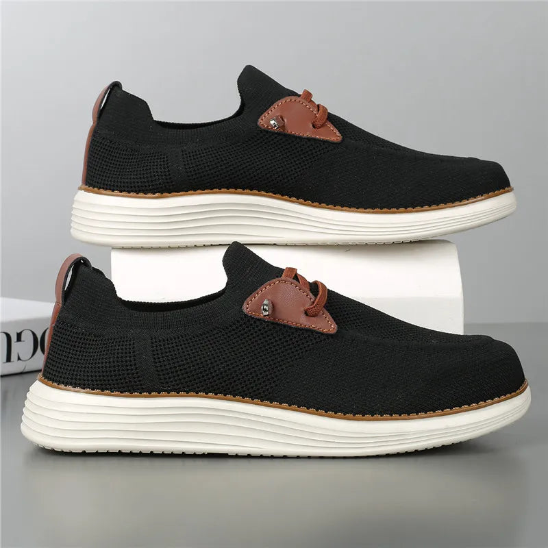 Seville Slip-On Leather Sneakers | Lightweight Casual Loafers