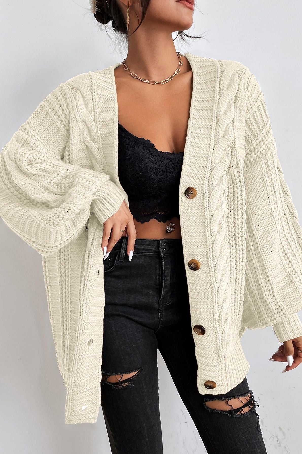 Saga | Oversized Cardigan