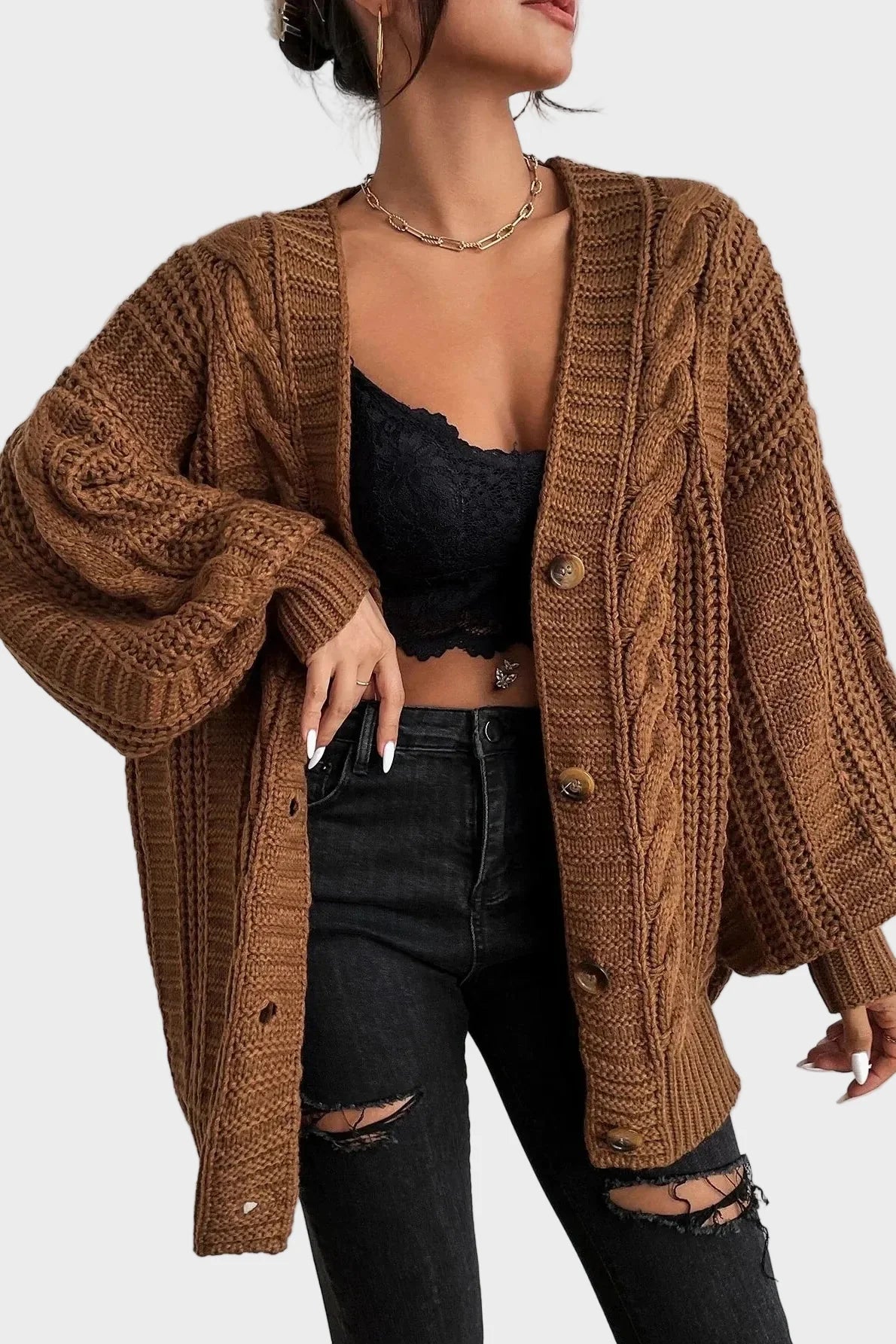 Saga | Oversized Cardigan