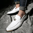 Marbello Polished Leather Loafers