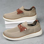 Seville Slip-On Leather Sneakers | Lightweight Casual Loafers