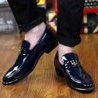 Marbello Polished Leather Loafers