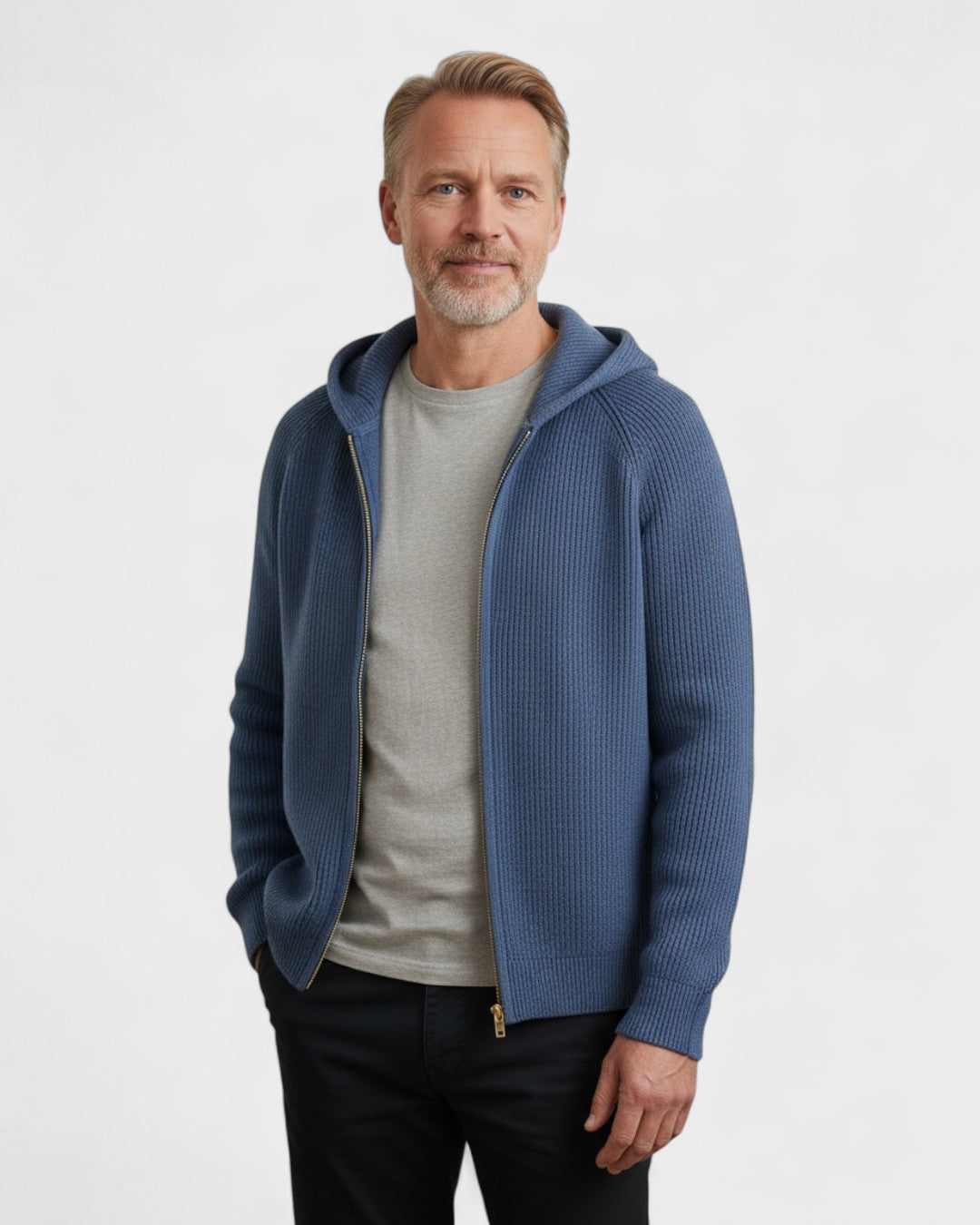 Tobias™ | Cardigan og merinould