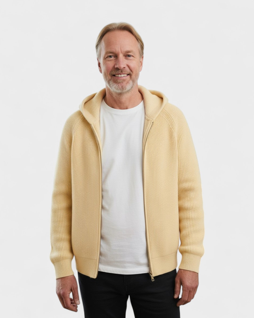 Tobias™ | Cardigan og merinould