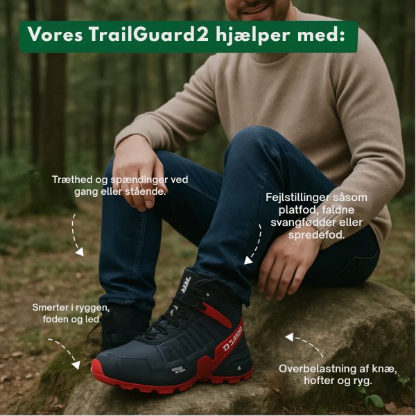 TrailGuard™ 2.0 | Ortopædisk, vandtæt udendørsstøvle
