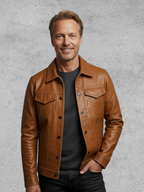 Ulrik™ | Premium Moto-læderjakke