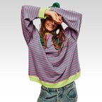 Mana | Suéter Oversize a Rayas