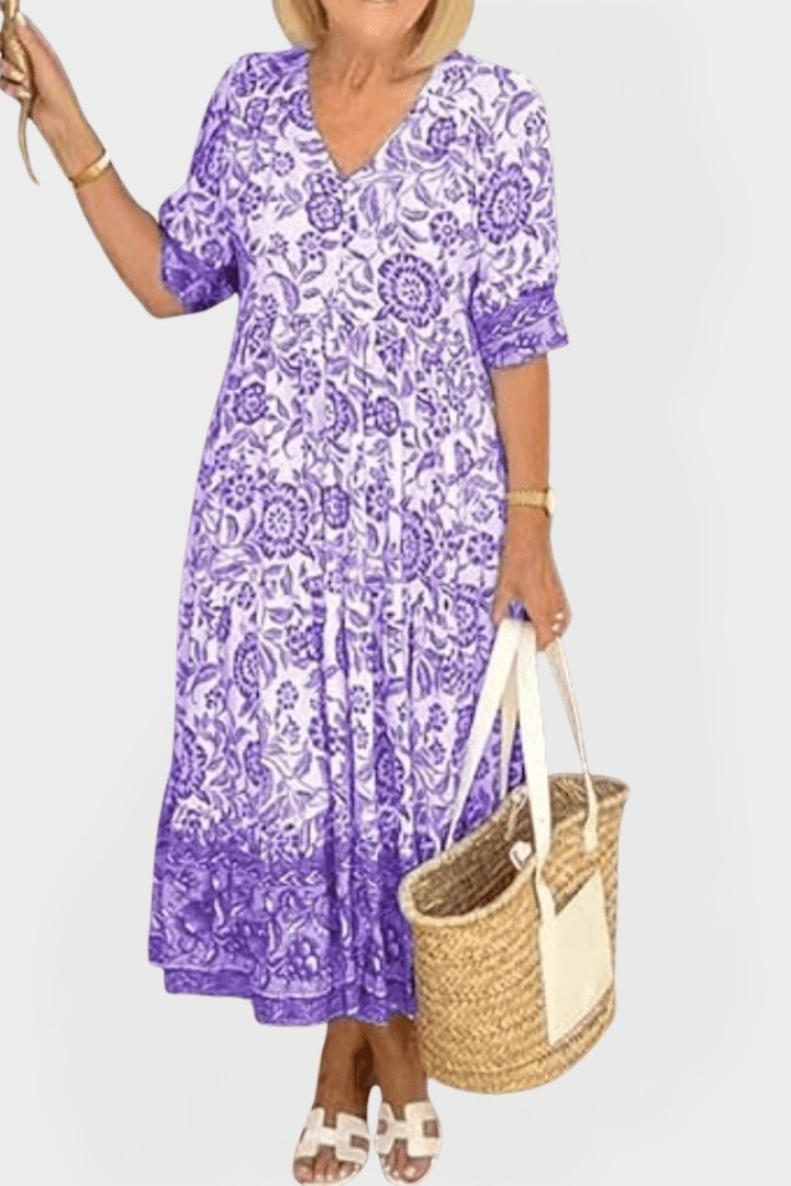 Vibeke | Stilren sommerkjole