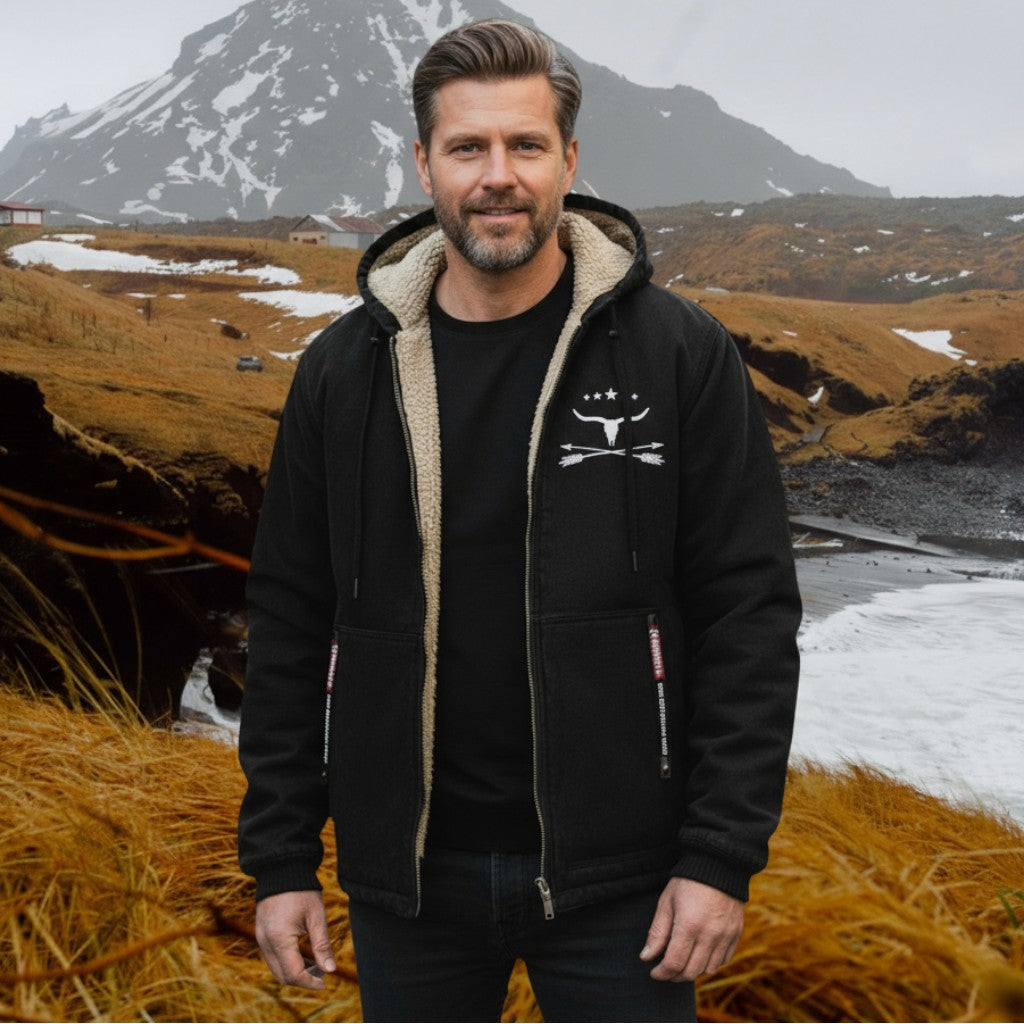 Yellowstone™ | Stilfuld ranchjakke med hætte