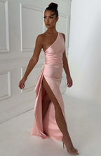 Génesis | Vestido largo de satén