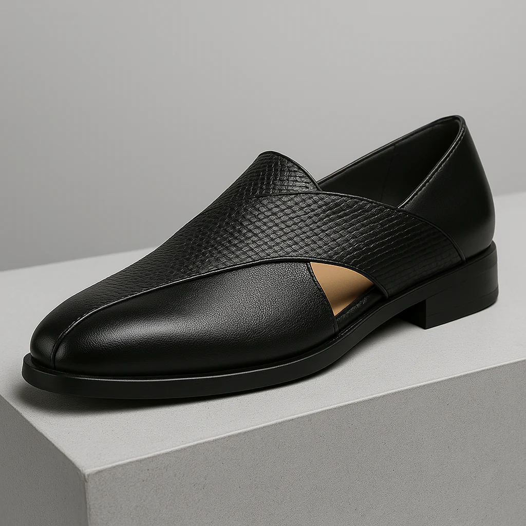 Como Genuine Leather Minimalist Men’s Loafers