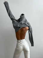 Jersey de cuello alto