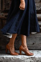 Bravina | Sandalias de diario con pequeño tacón