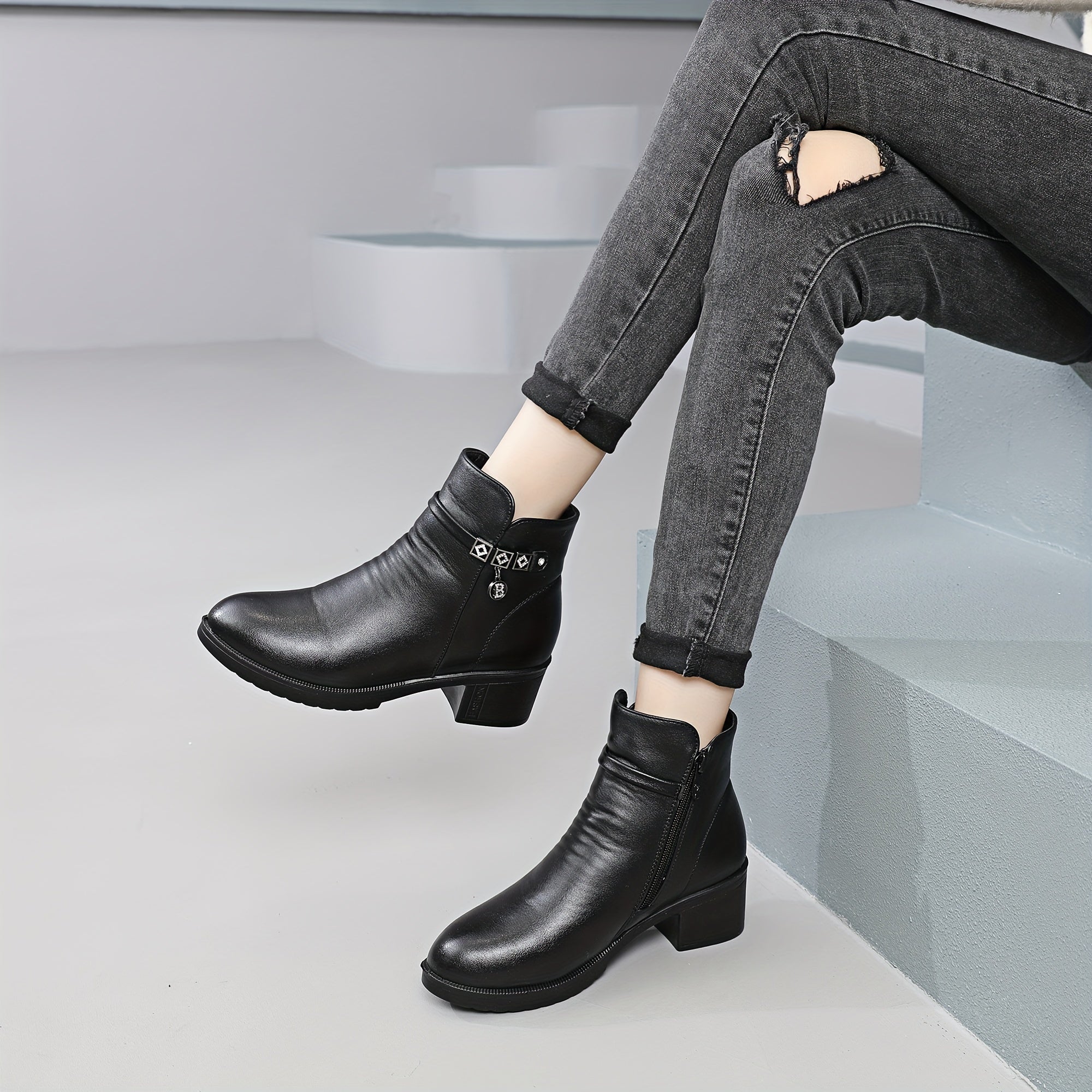 Noémie™ – Botines de Invierno Confortables