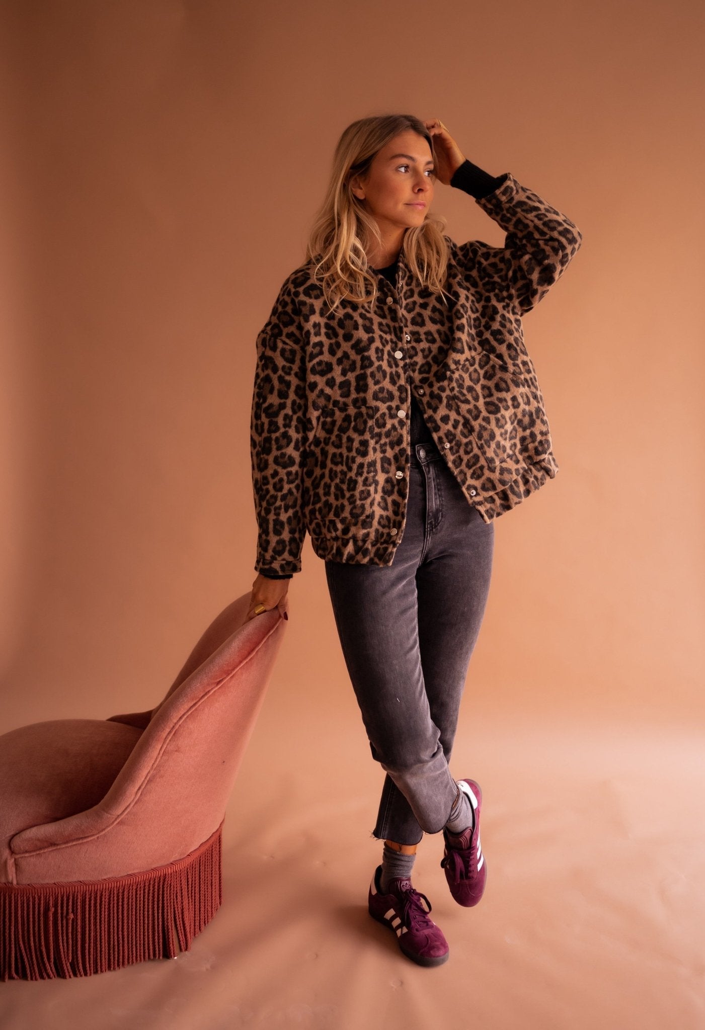 Charlene | Chaqueta de Leopardo
