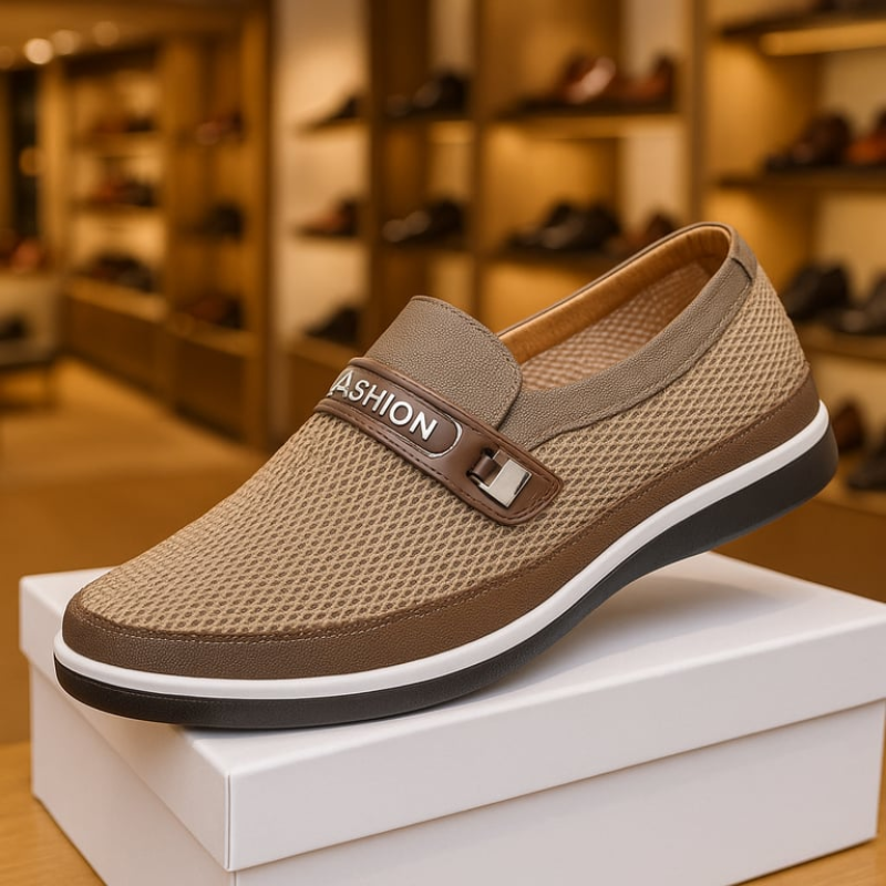 Herre Matera Mesh Slip-On Loafers