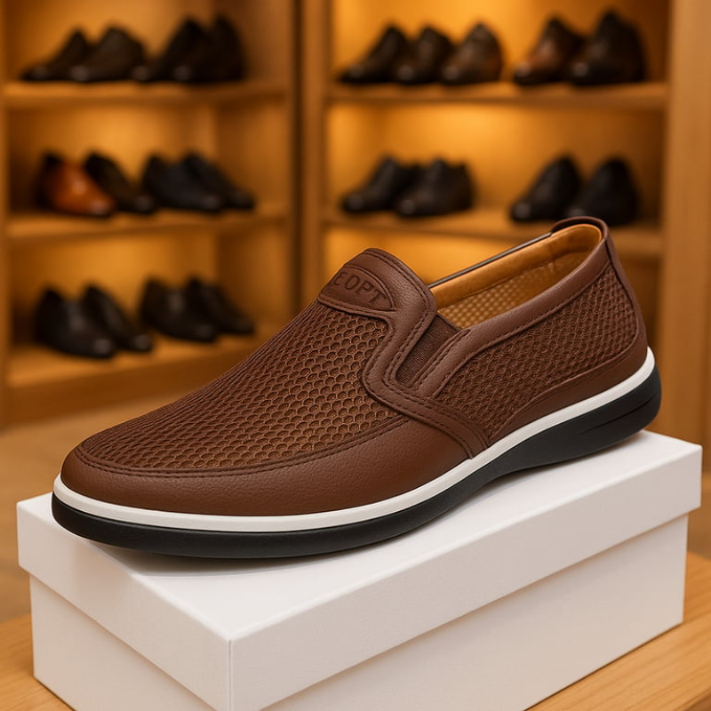 Herre Matera Mesh Slip-On Loafers