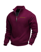 Casual Fleece Zip Sweater